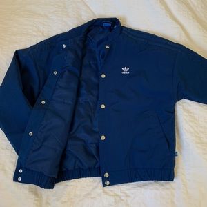Adidas Blue Varsity Jacket (S)